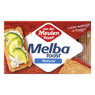 Van der Meulen Melba toast meergranen
