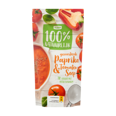 Huismerk Geroosterde Paprika & Tomatensoep