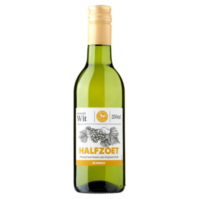 Huismerk Huiswijn Wit Halfzoet