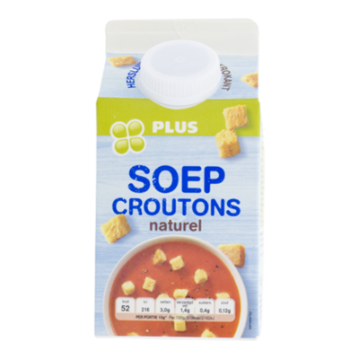 Huismerk Soep croutons naturel