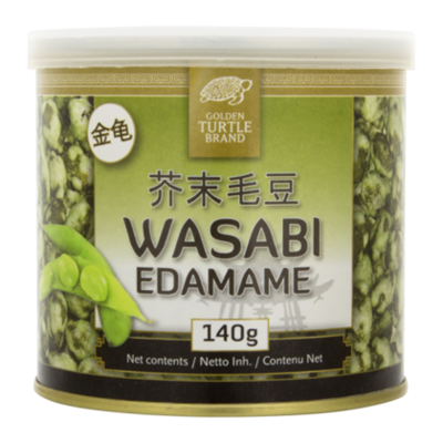 Golden Turtle Edamame wasabi nootjes