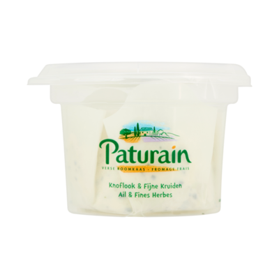 Paturain Verse Roomkaas Knoflook & Fijne Kruiden