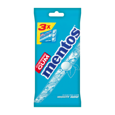 Mentos Chewing Gum Sugar Free Mighty Mint