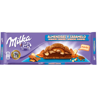 Milka Amandel caramel