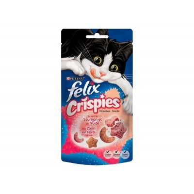 Felix Crispies zalm & forel