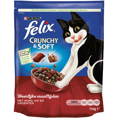 Felix Crunchy & soft rund en kip