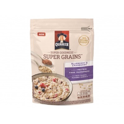Quaker Granen super goodness blueberry & cranberry