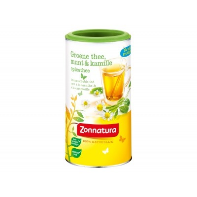 Zonnatura Groene thee & kamille oplosthee