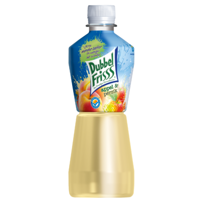 DubbelFrisss Appel & Perzik 500 ml