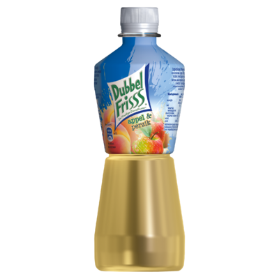 DubbelFrisss Appel & Perzik 500 ml