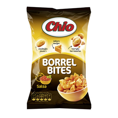Chio Borrel bites salsa