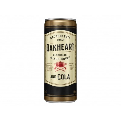 Bacardi Bacardi Oakheart & cola