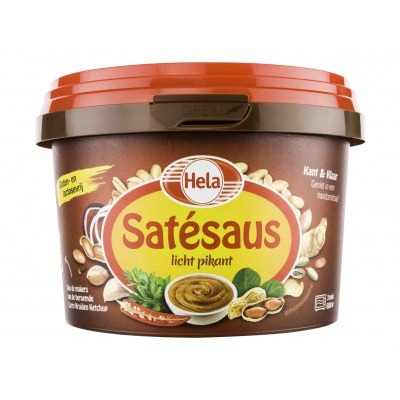 Hela Satésaus licht pikant