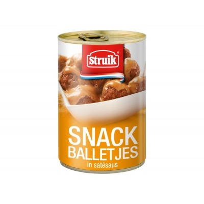 Struik Snackballetjes in satésaus