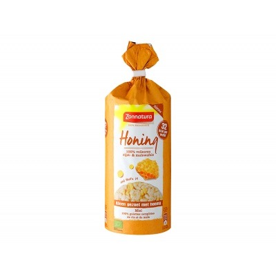 Zonnatura Rijst & maiswafels honing
