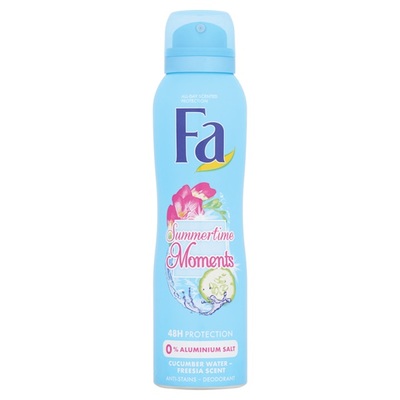 Fa summer times deodorant cucumber water & freesia scent