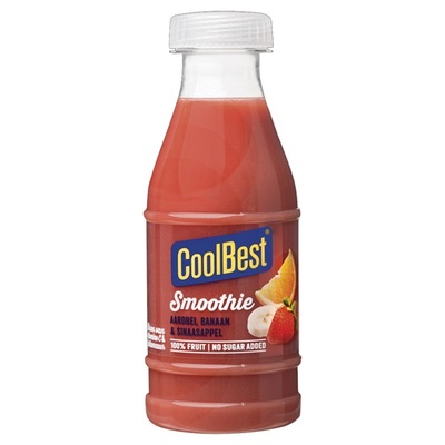 Coolbest smoothie aardbei sinaasappel banaan