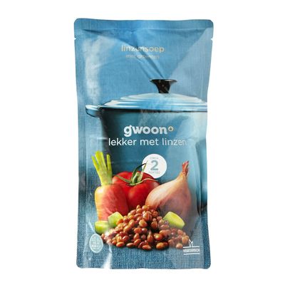 G'woon Groentensoep Met Linzen