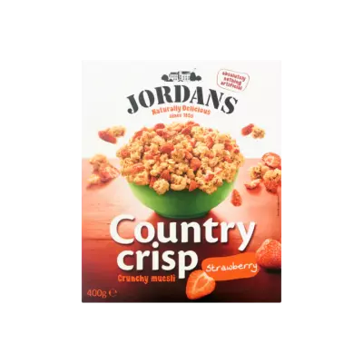 Jordans Country Crisp Crunchy Muesli Strawberry