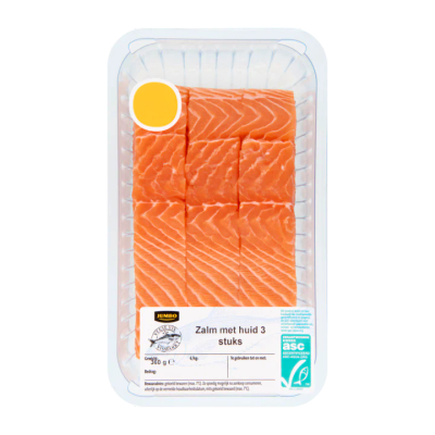Huismerk Zalm met Huid 3 Stuks