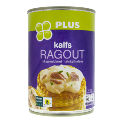 Huismerk Ragout kalfsvlees BLK 1 ster