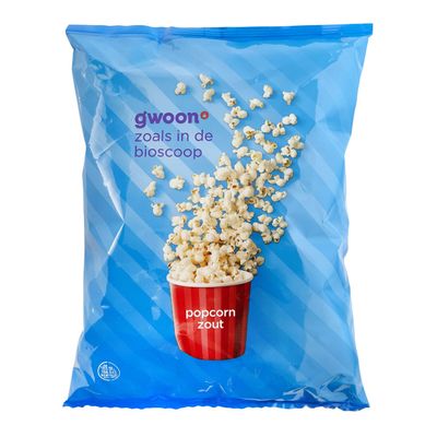 Huismerk Popcorn Zout