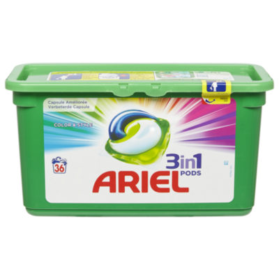 Ariel Pods color 36ct