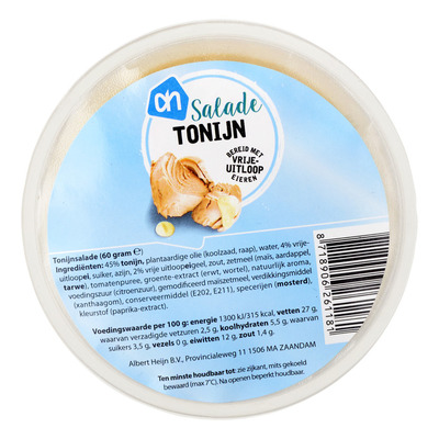 Huismerk Mini tonijn salade