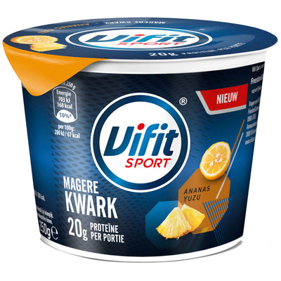 Vifit Sport kwark ananas yuzu