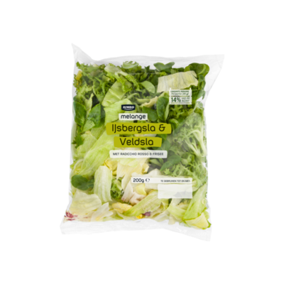 Huismerk Melange IJsbergsla & Veldsla