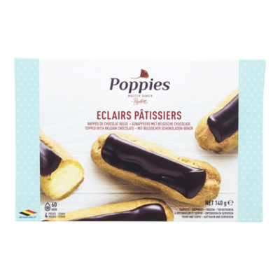 Poppies Eclairs patissiers 4st