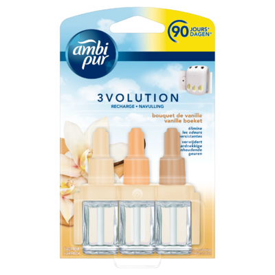 Ambi Pur 3Volution Vanille Boeket Luchtverfrisser Navulling 20 ml