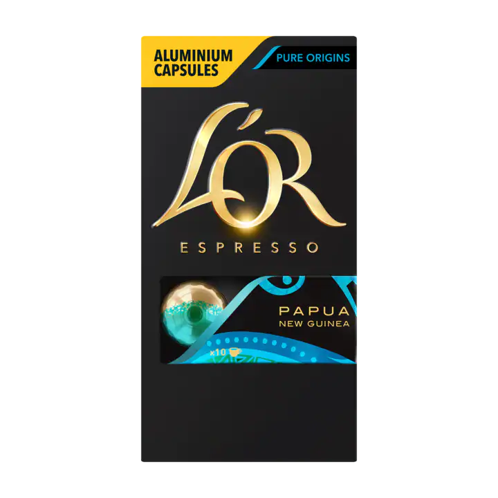 L'OR Espresso Pure Origins Papua New Guinea Koffiecups