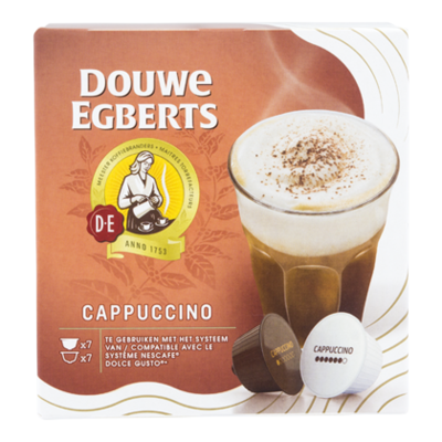 Douwe Egberts Koffie capsules cappuccino
