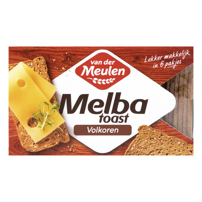Van der Meulen Melba toast volkoren