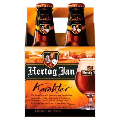Hertog Jan karakter flessen 4 x 30 cl
