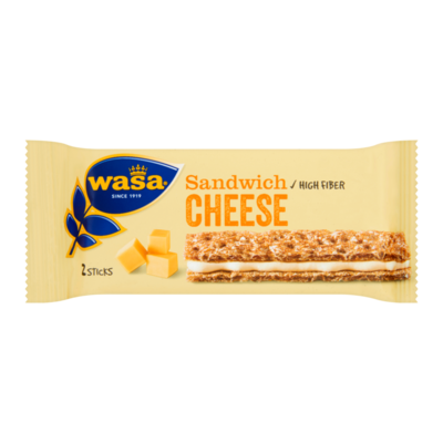 Wasa Sandwich Cheese 3 Stuks