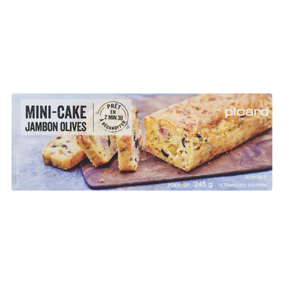 Picard Hartige cake ham/olijf