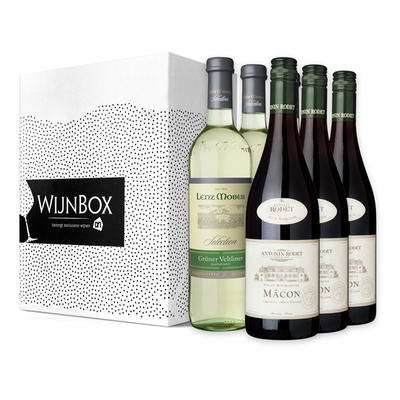 De probeer eens iets anders wijnbox