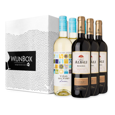 De lekker lang tafelen wijnbox