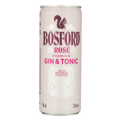 Bosford Pink gin tonic