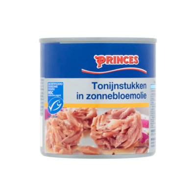 Princes Tonijnstukken in Zonnebloemolie