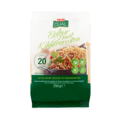 Bulgur met Groene Linzen