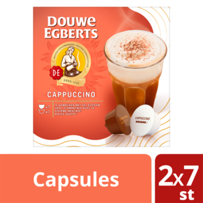 Douwe Egberts Koffie capsules cappuccino