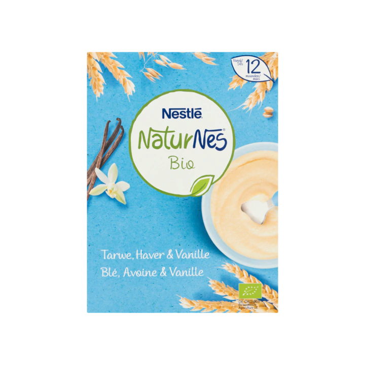 Nestlé Bio Tarwe, Haver & Vanille Vanaf 12 Maanden