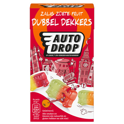 Autodrop Zalig zoete dubbeldekkers