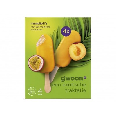 Huismerk Mandioli's exotisch fruit