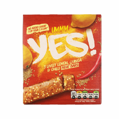Yes Citroen & quinoa fruitreep 3pack