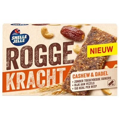 Snelle Jelle Roggekracht cashew & dadel