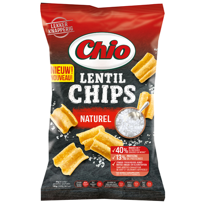 Chio Lentil chips naturel